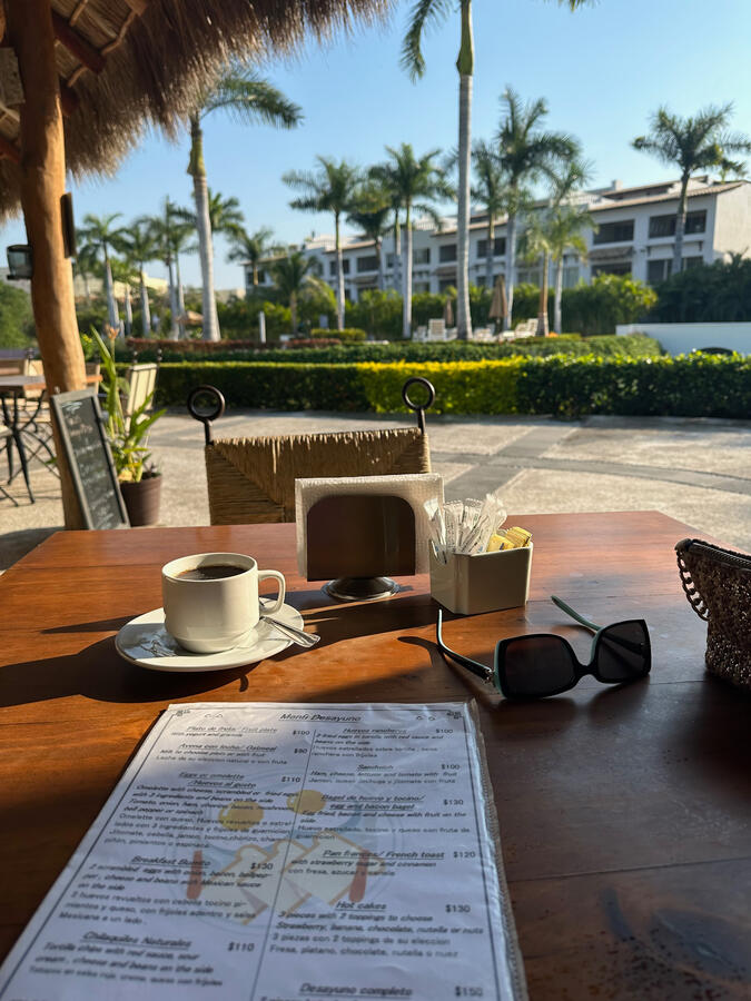 Mornings at Taheima Bistro